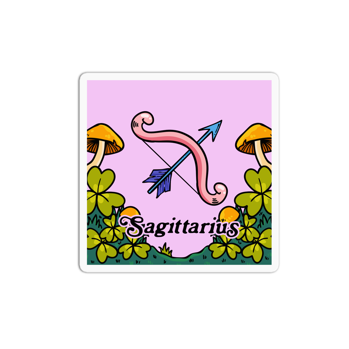Sagittarius Vinyl Waterproof Sticker