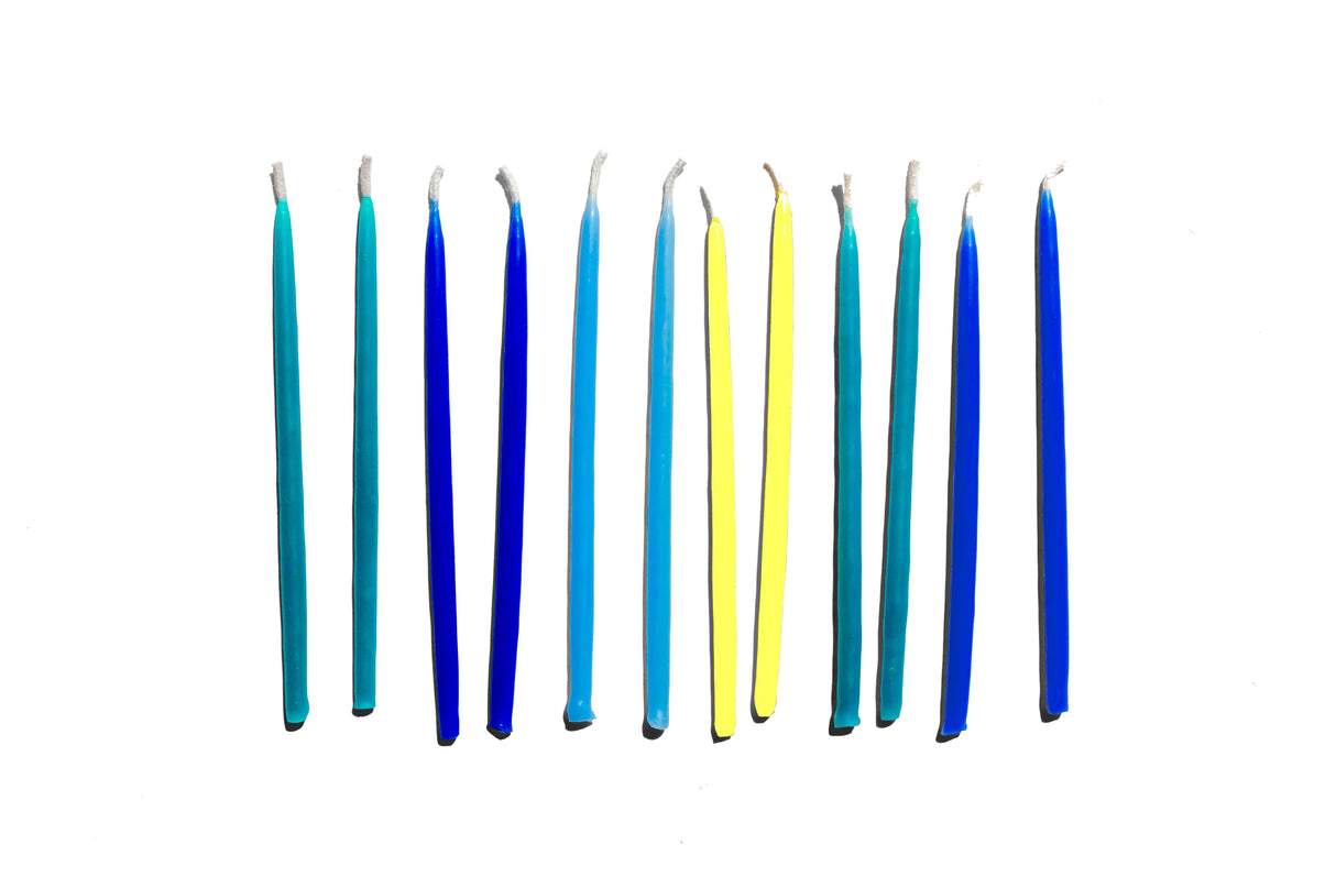 100% Beeswax Hand-Dipped Birthday Candles