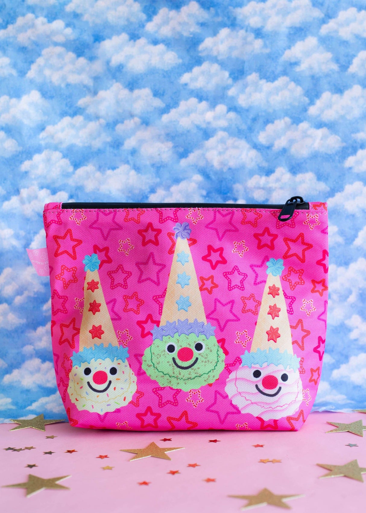 Ice Cream Clowns Smell-Proof Storage Bag