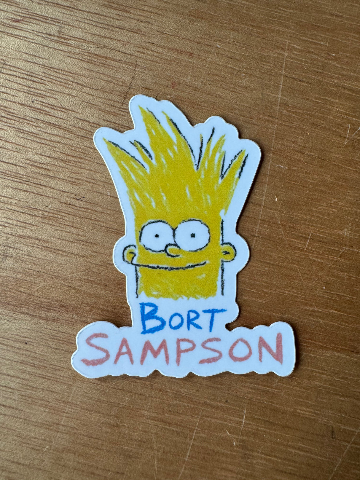 Bort Sampson Vinyl Sticker