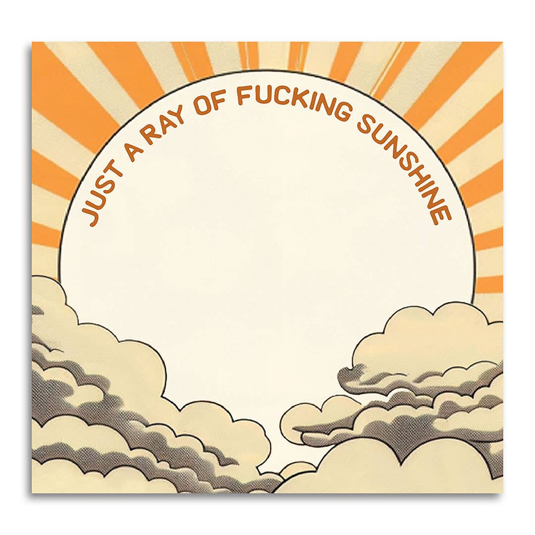 Ray of Sunshine Notepad