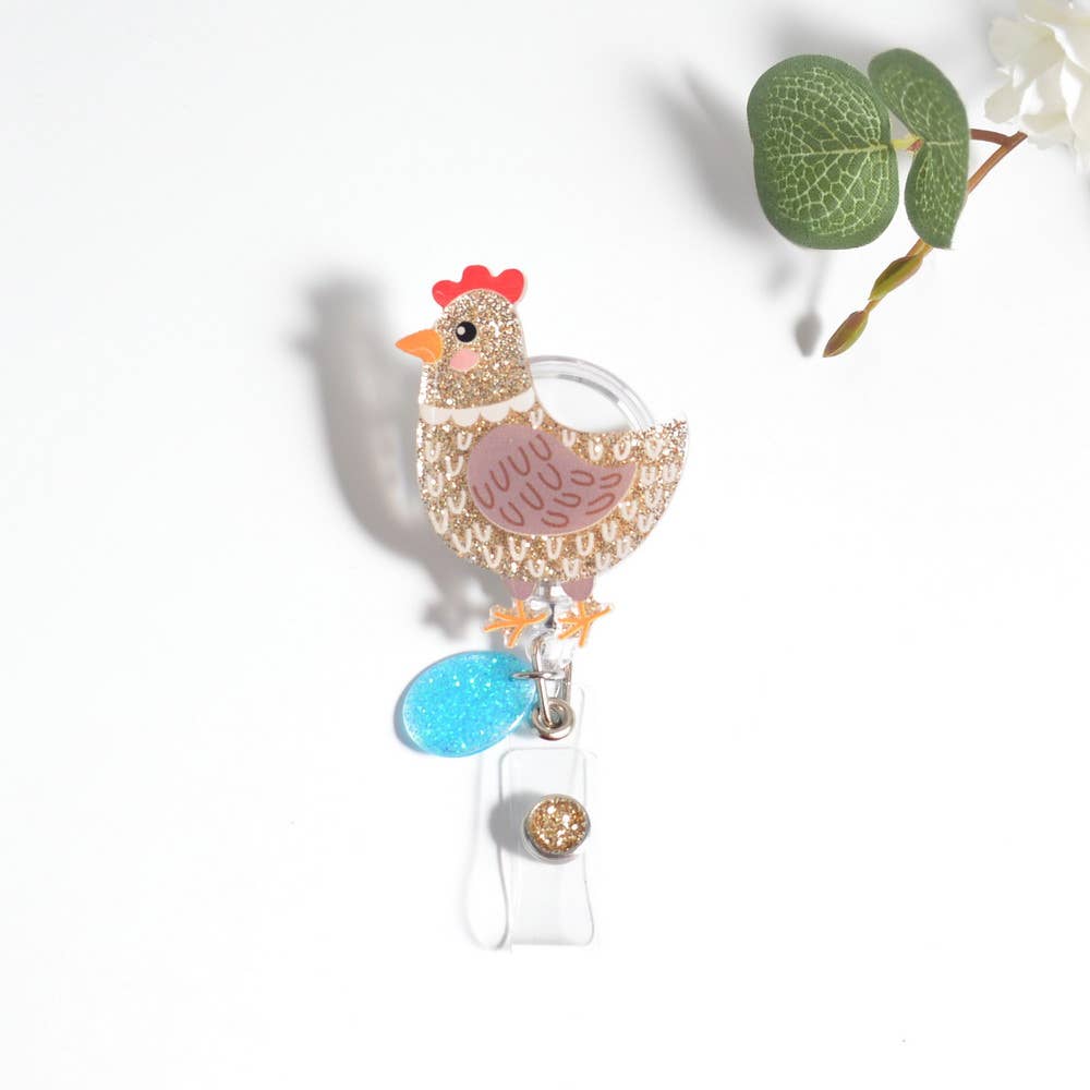 Glitterific Chicken w/ Egg