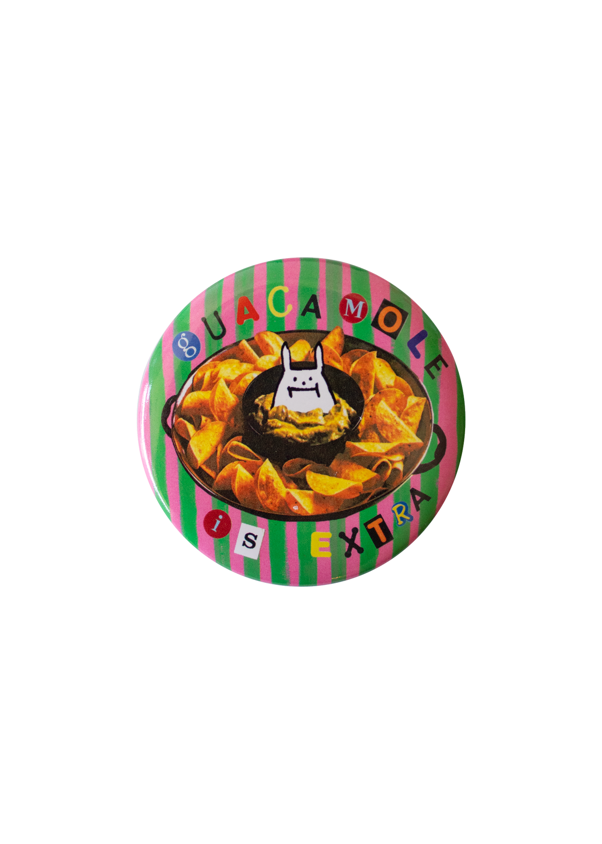 Extra Guac Pinback Button