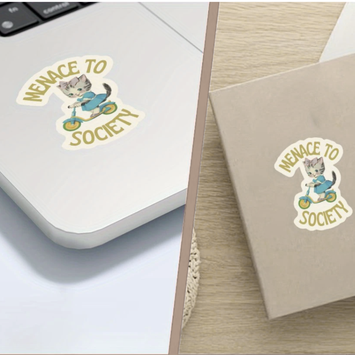 Menace to Society Sticker