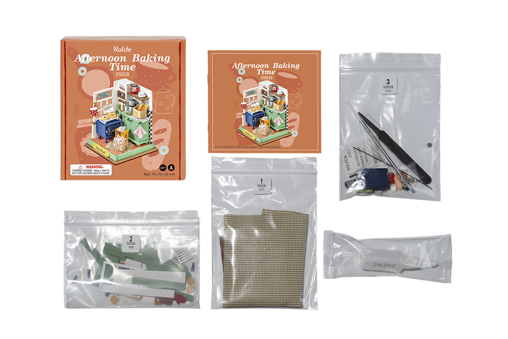 Rolife DIY Kit Mini 3D House Afternoon Baking Time DS029