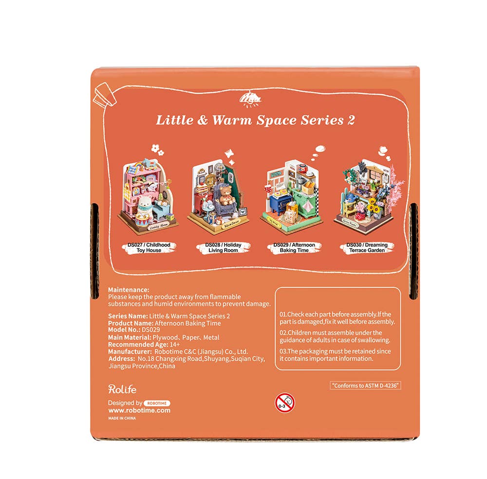 Rolife DIY Kit Mini 3D House Afternoon Baking Time DS029