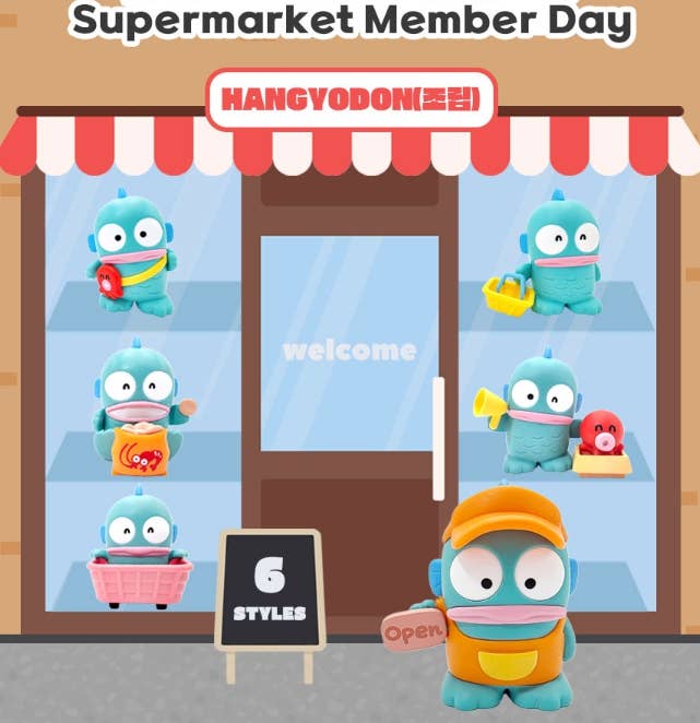 Hangyodon Supermarket Member Blind Box
