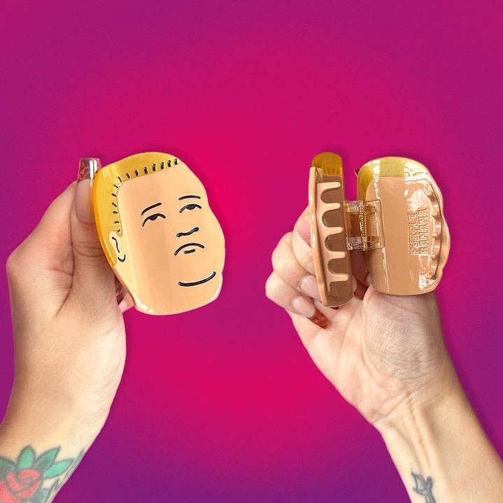 Bobby Hill Medium King of the Hill Claw Clip