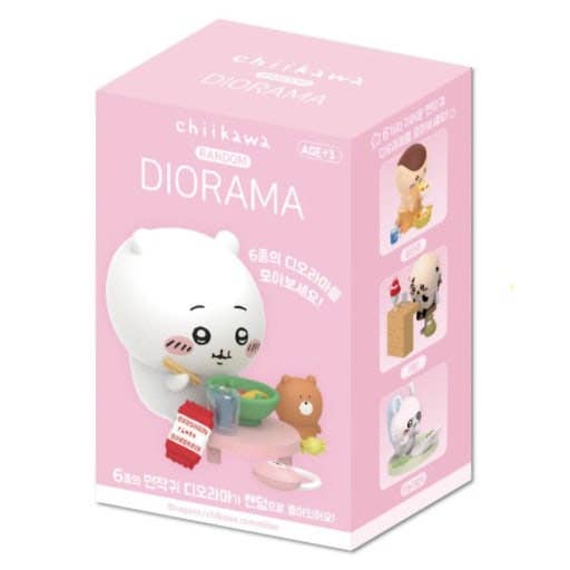 Chiikawa Random Diorama Figure Set Blind Box