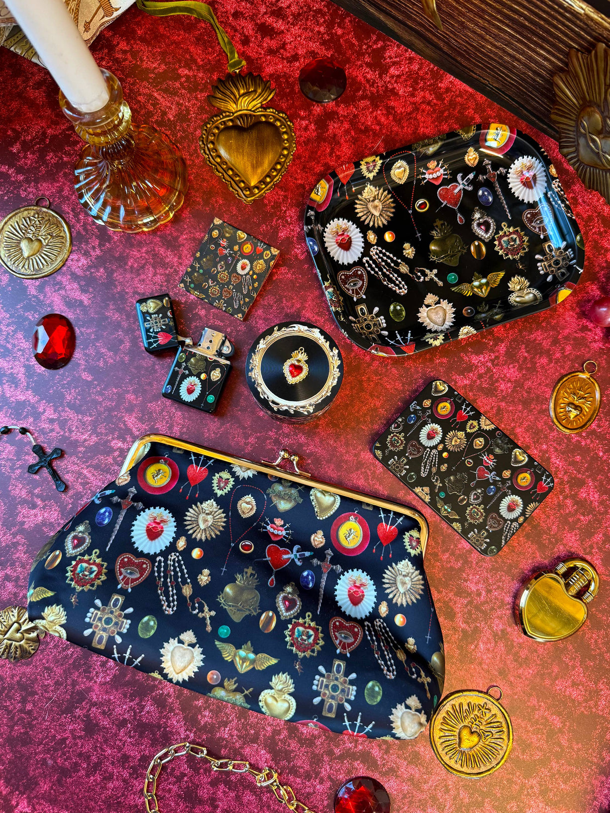 Sacred Heart Mini Stash Tin