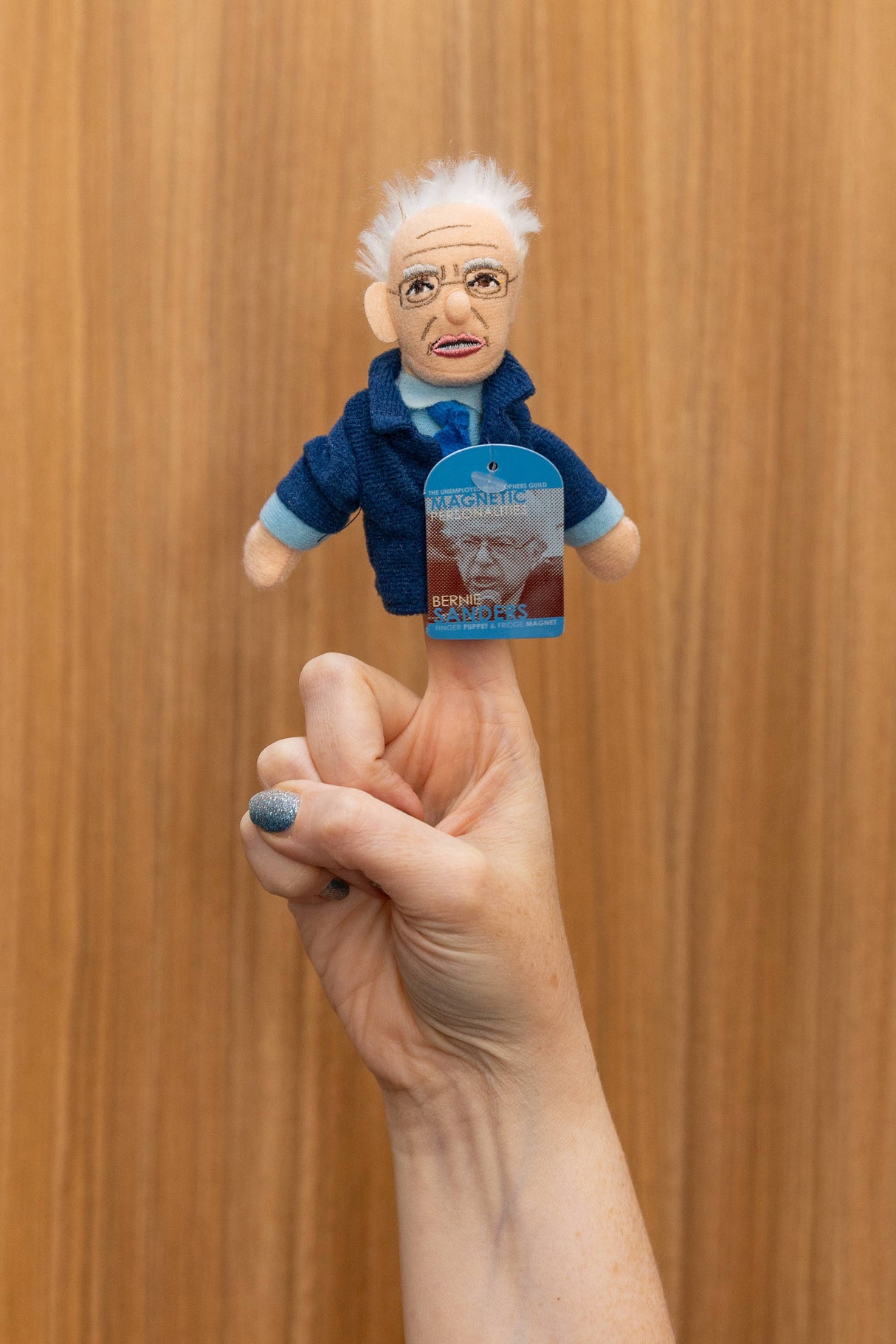 Bernie Sanders Finger Puppet