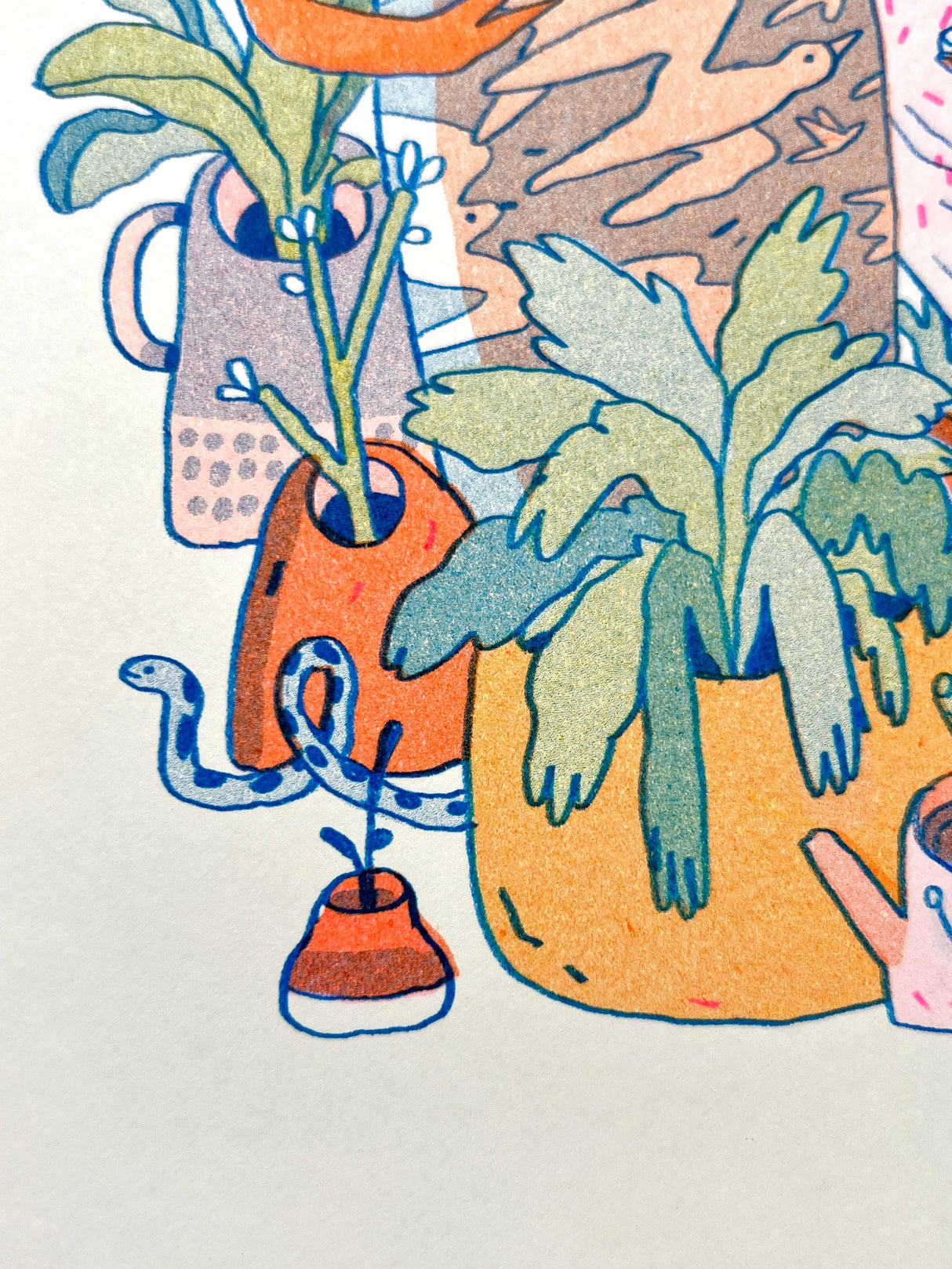 The Sculptor: Hermits of the Dream Islands Art Print