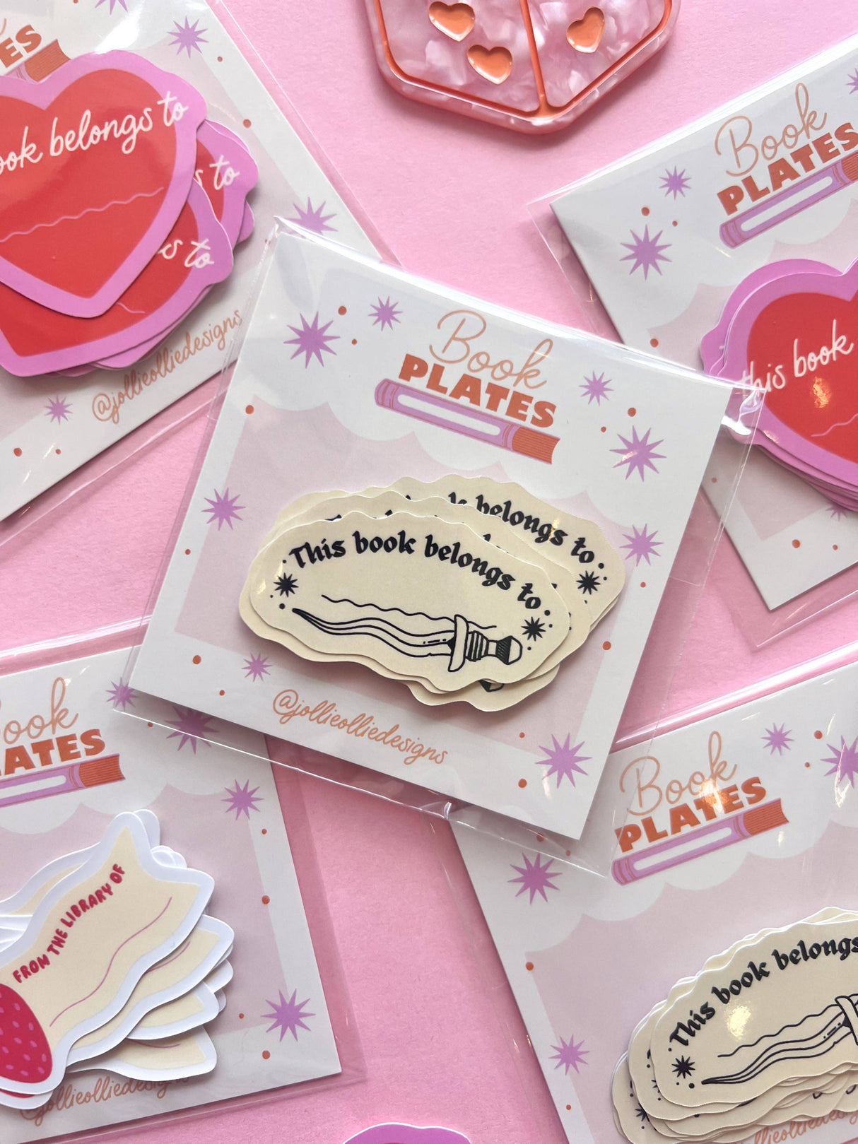 Book Plate Sticker Pack