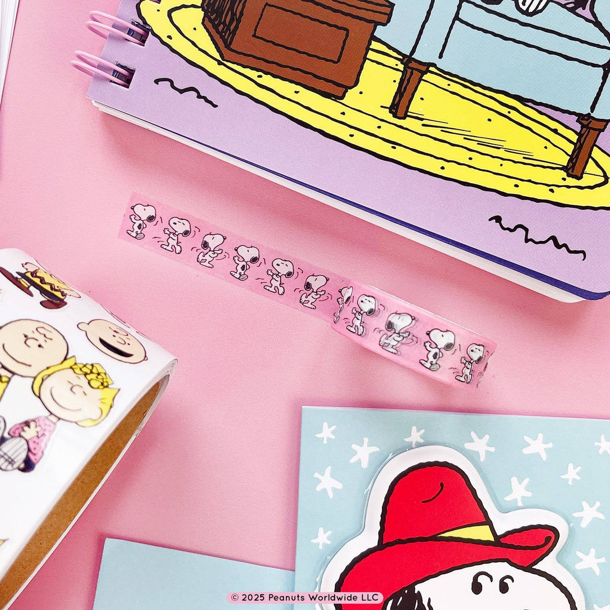 Snoopy Twist & Wag Washi