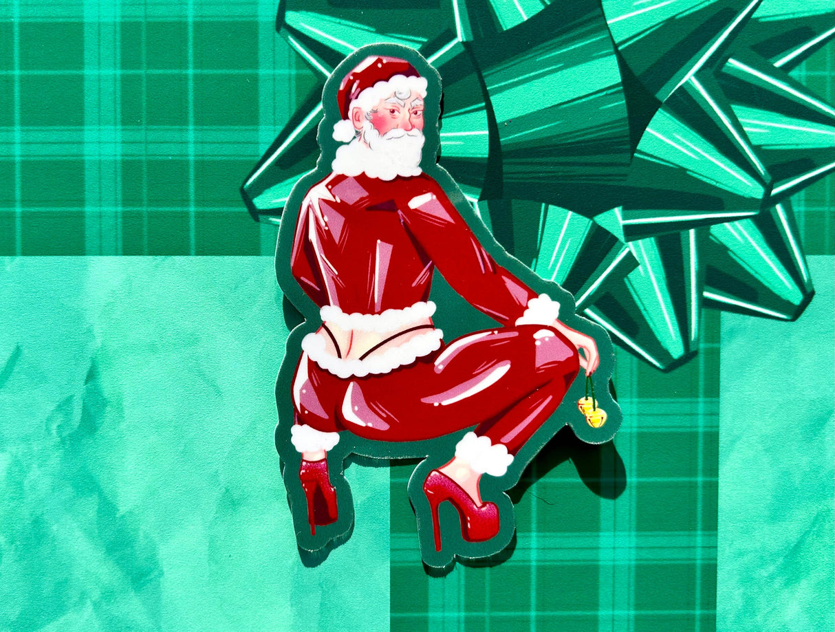 Santa's Slay Holiday Sticker