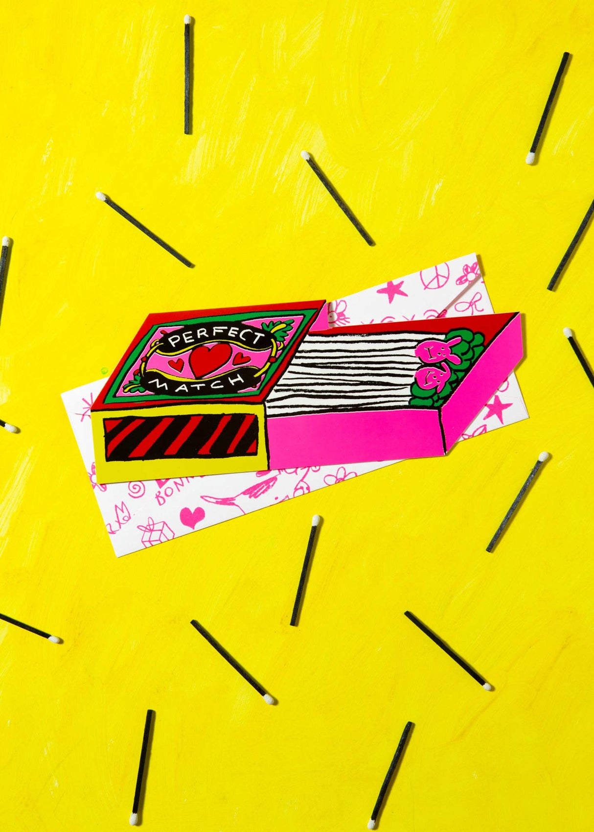 Perfect Match Greeting Card