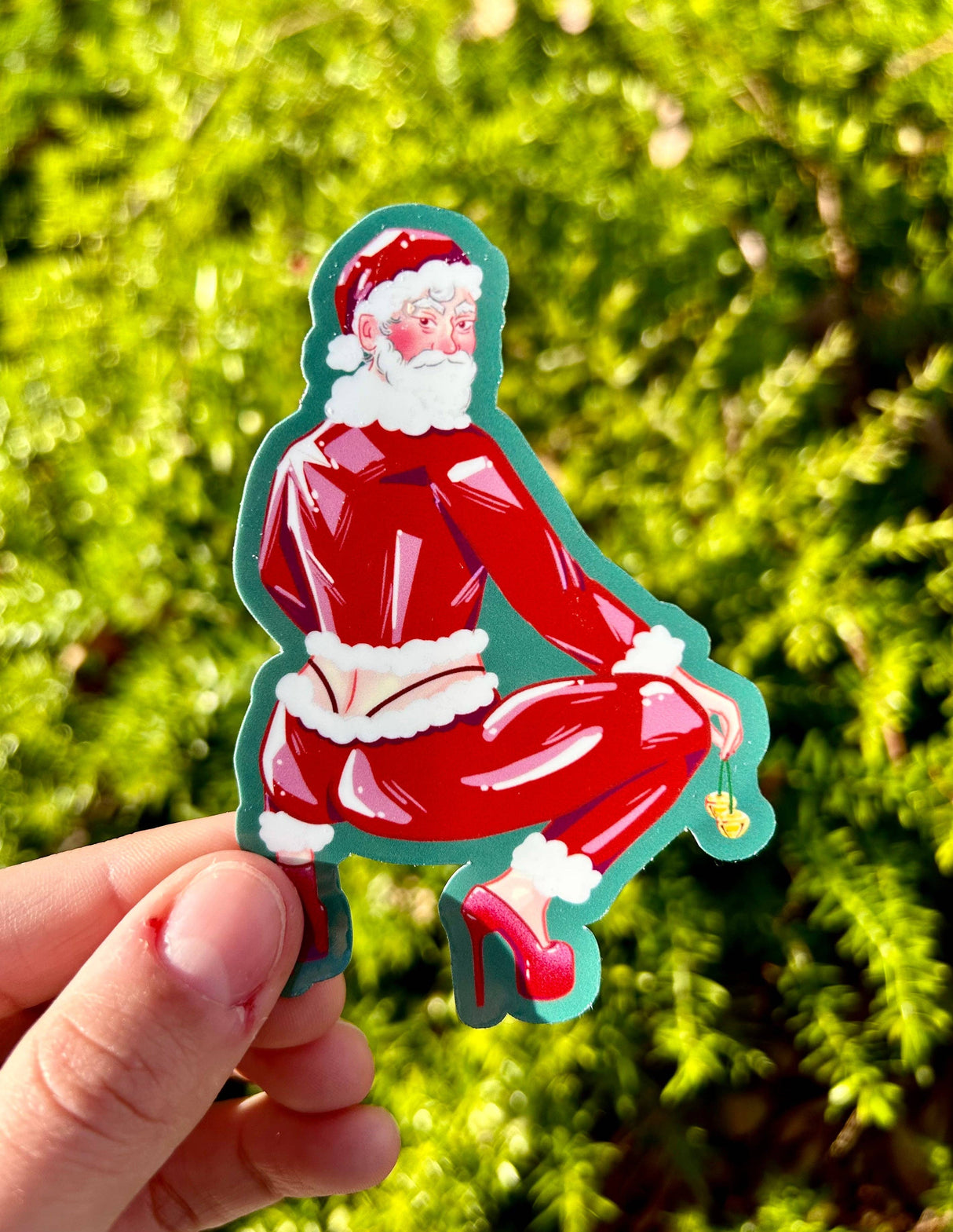 Santa's Slay Holiday Sticker