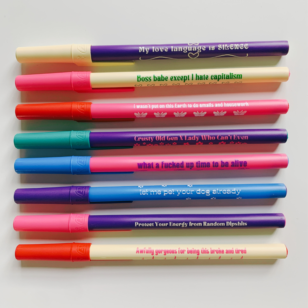 What A Fucked Up Time To Be Alive Ballpoint Pen