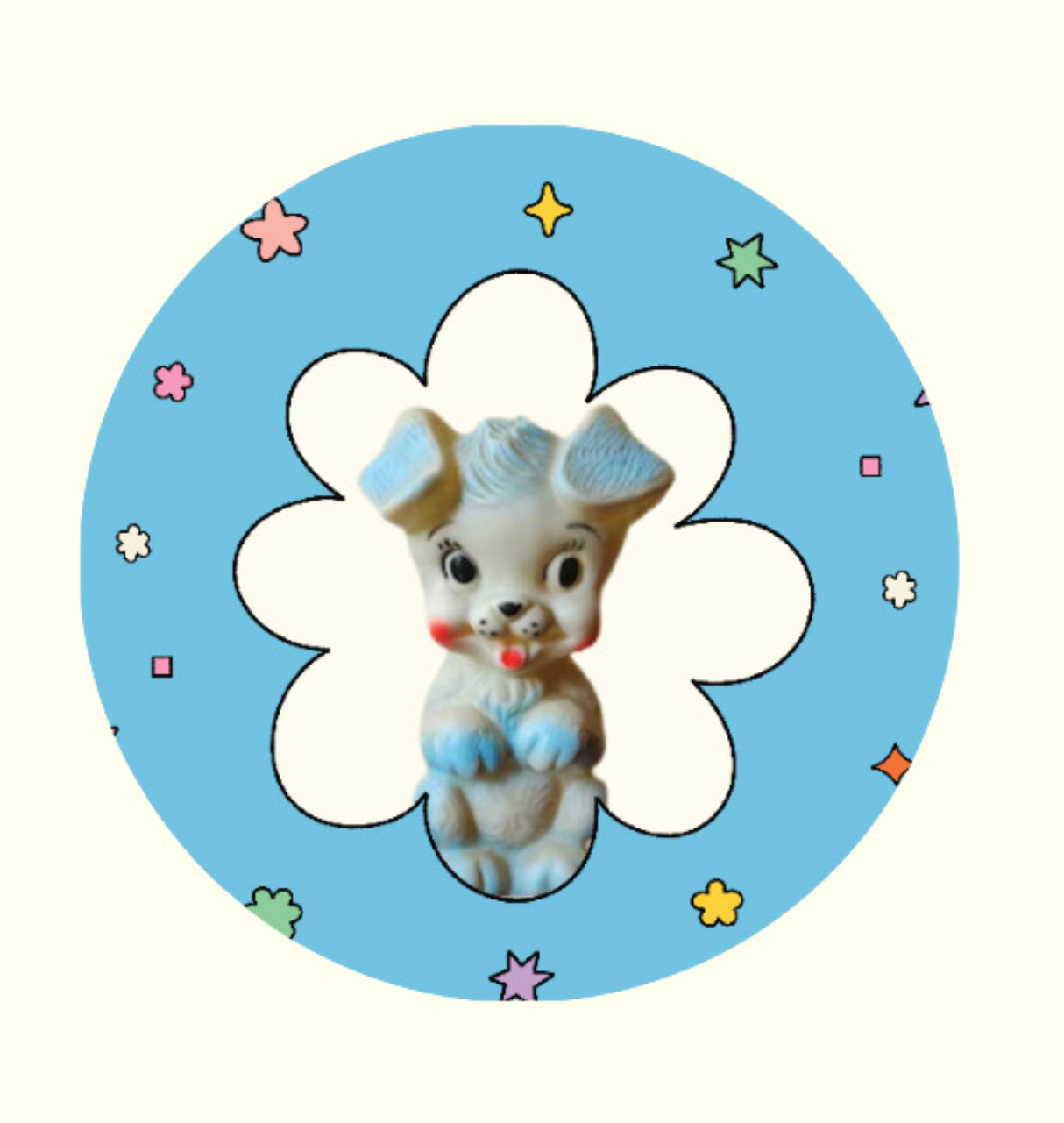 Puppy Pinback Button