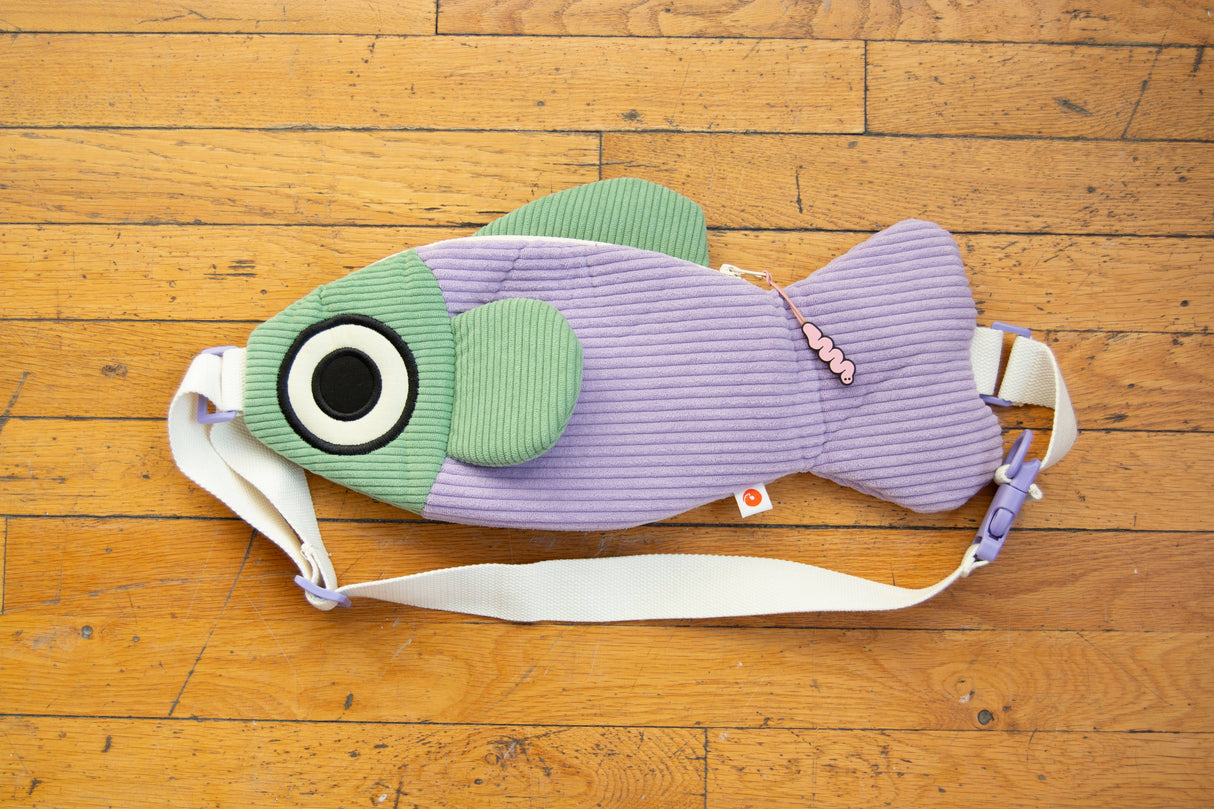The Fish Bag - Lavender / Sage