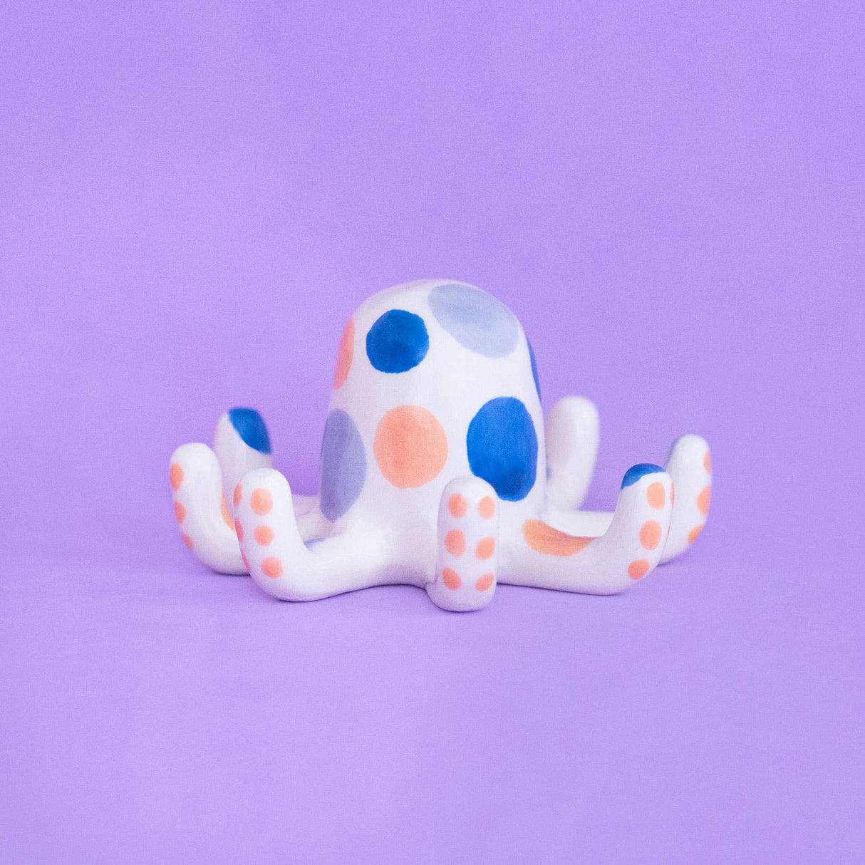 Tiny Octopus Ceramic Sculpture