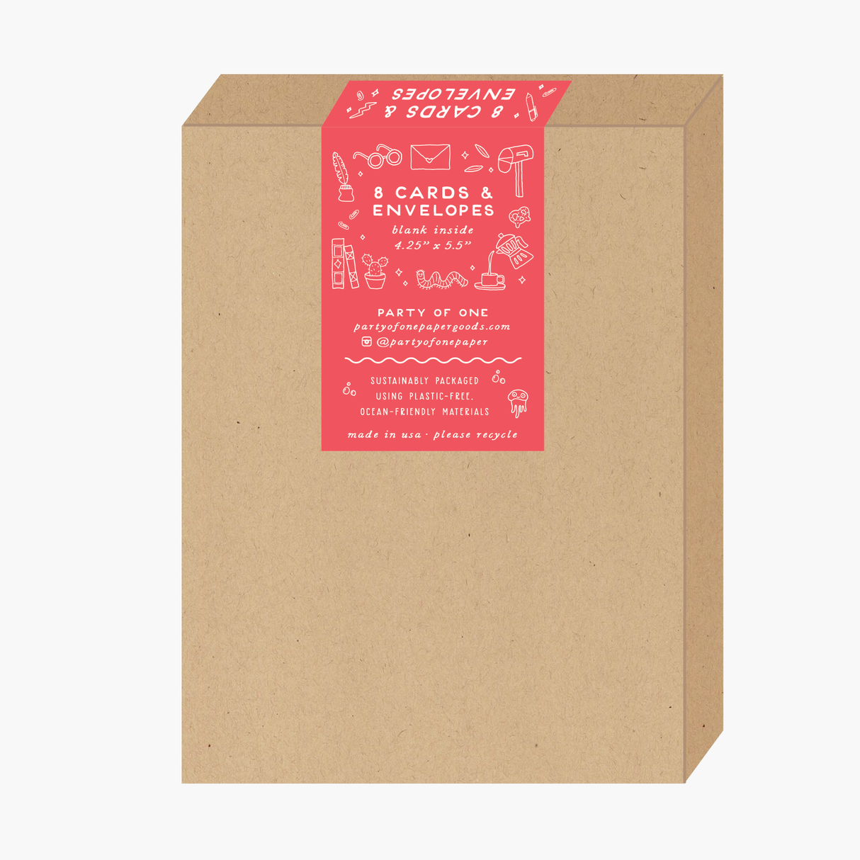 Boxed Trashy Little Christmas Card