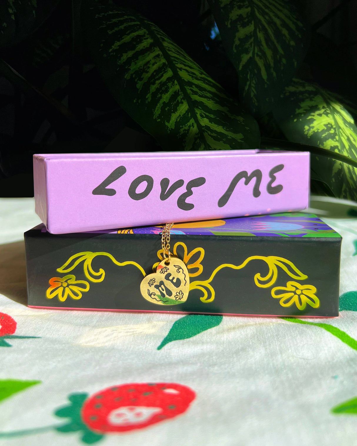 I Love Me Heart Chain Necklace