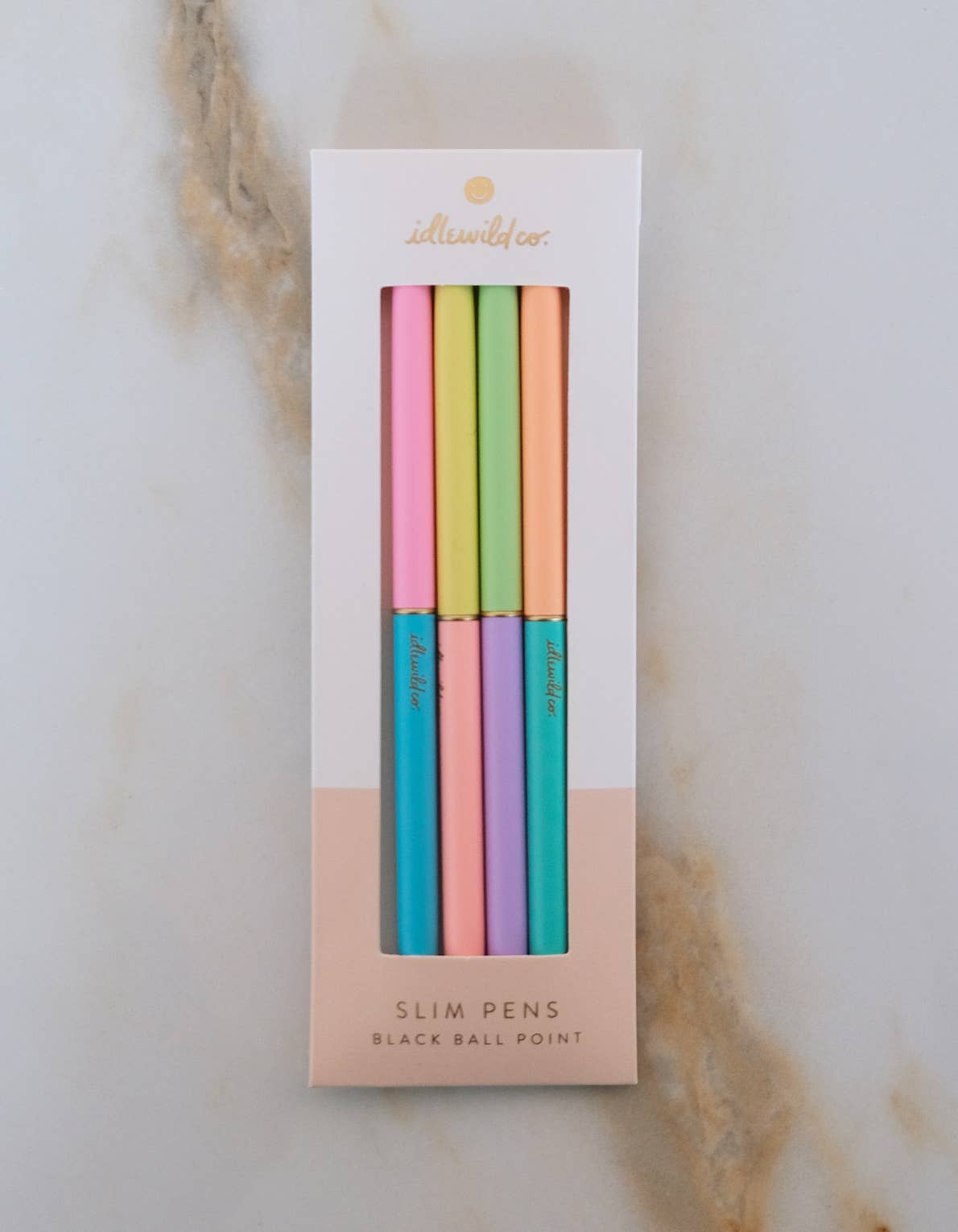 Neon Duo-Tone Slim Pens Set of Four