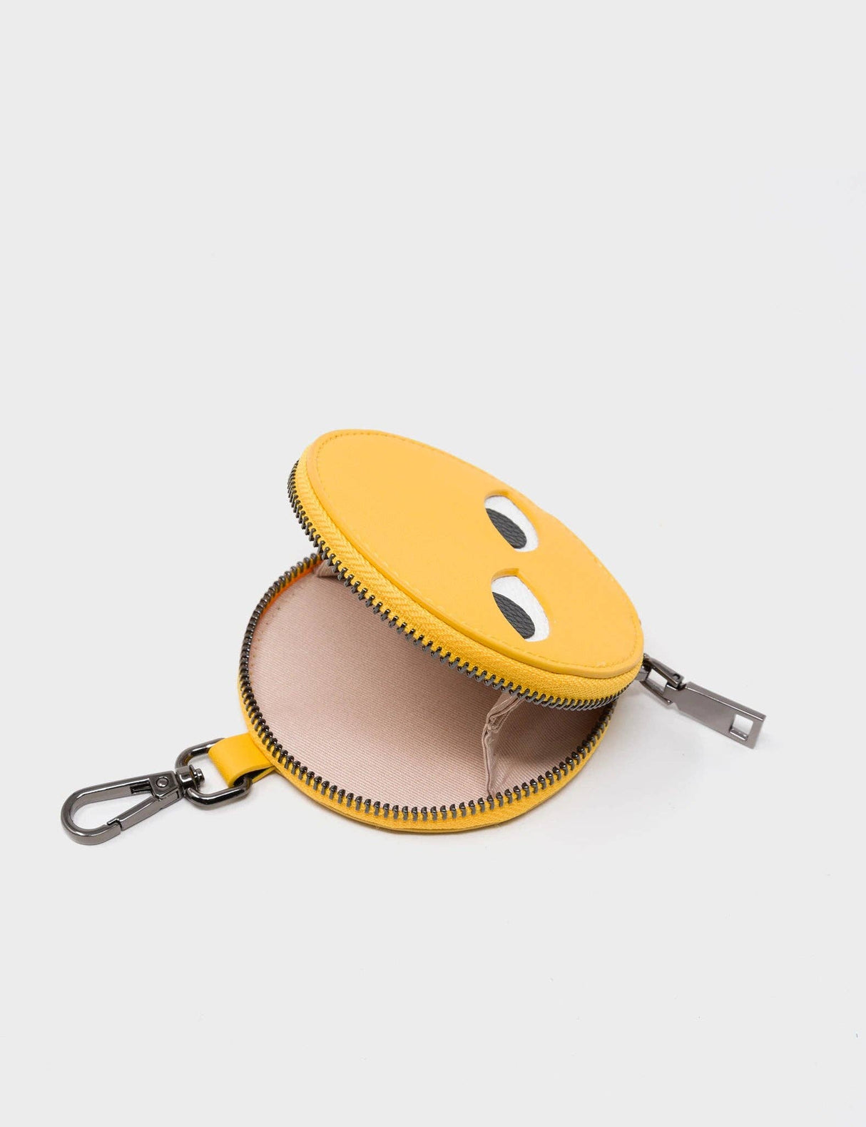 Dottie - Yellow Leather Pouch Charm