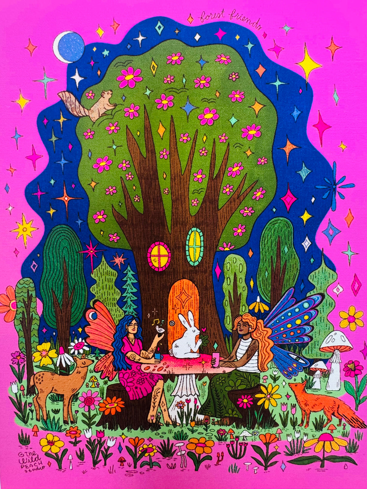 Fairy Dinner 5x7 Print