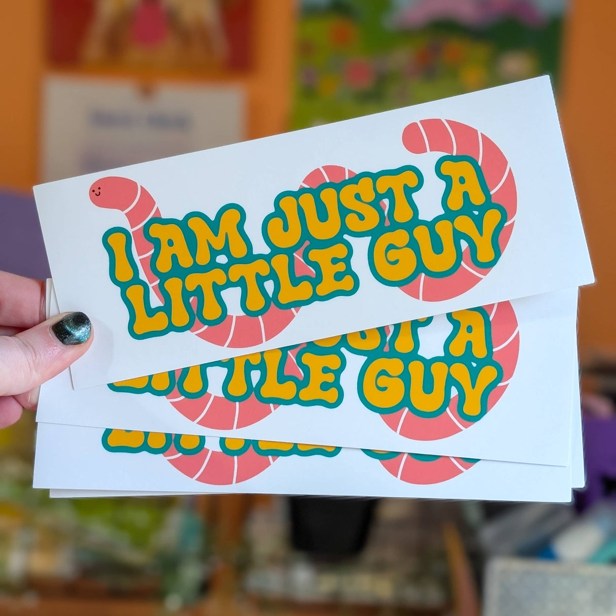 Just a Little Guy Bumper Sticker
