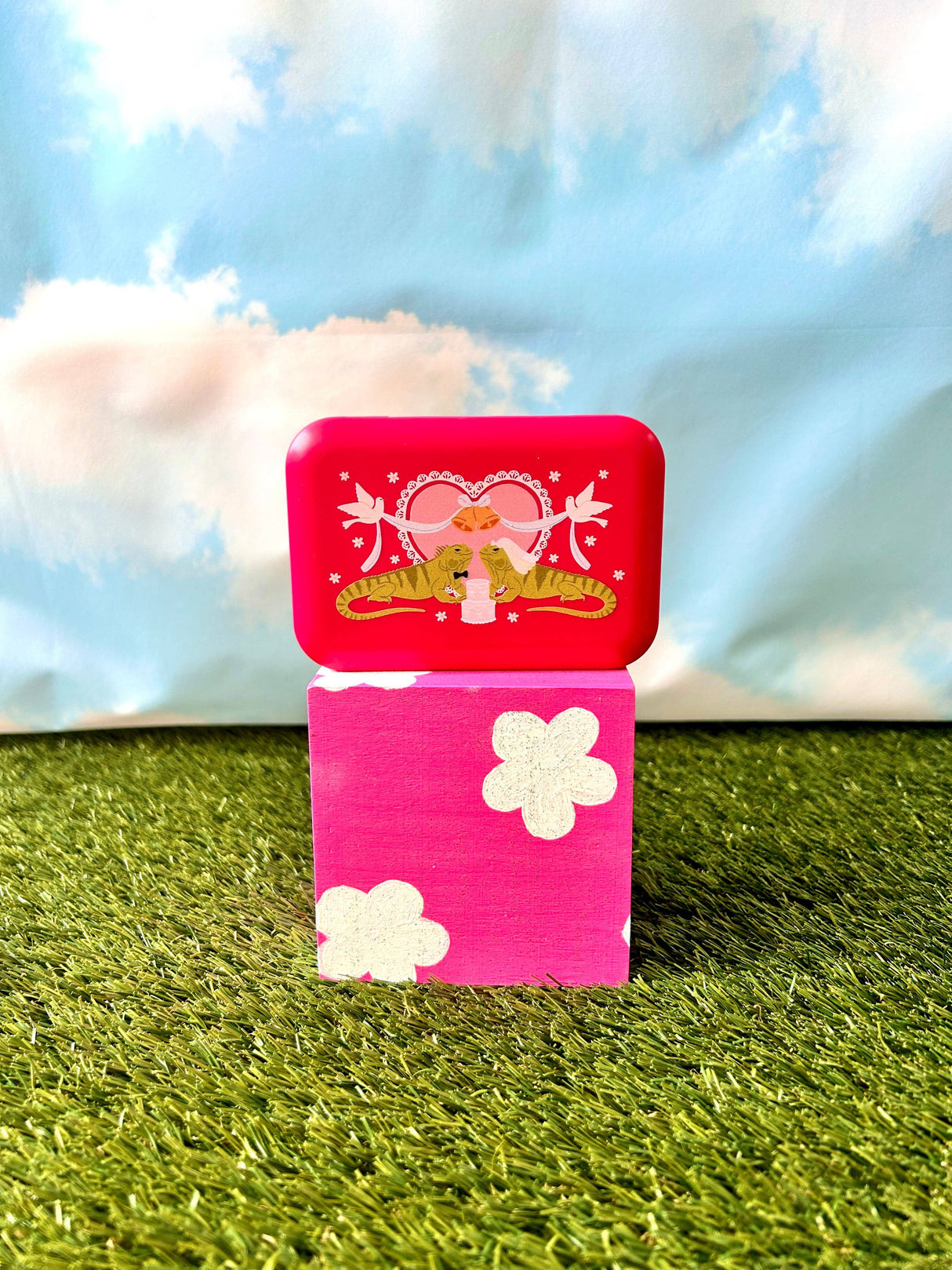 Marriage Iguana Stash Box