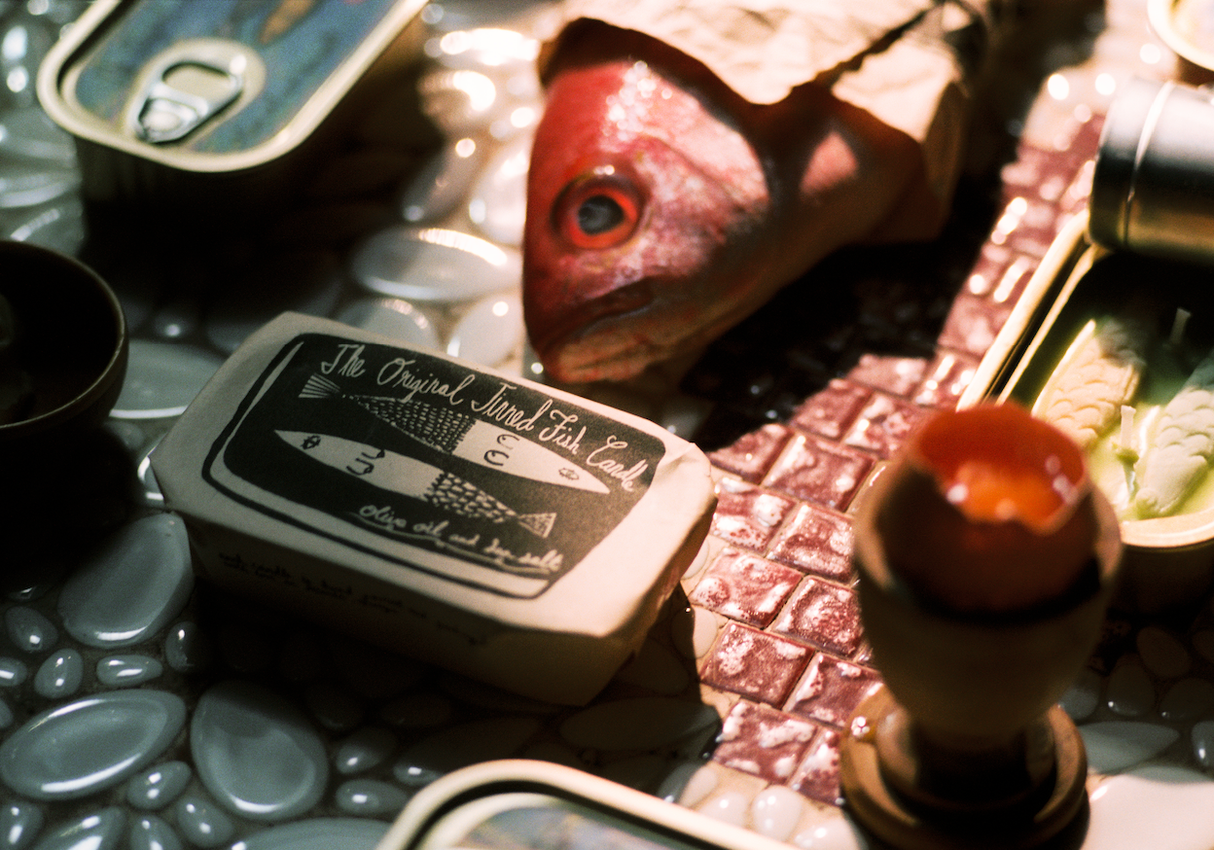 Olive Oil and Sea Salt Tinned Fish Candle