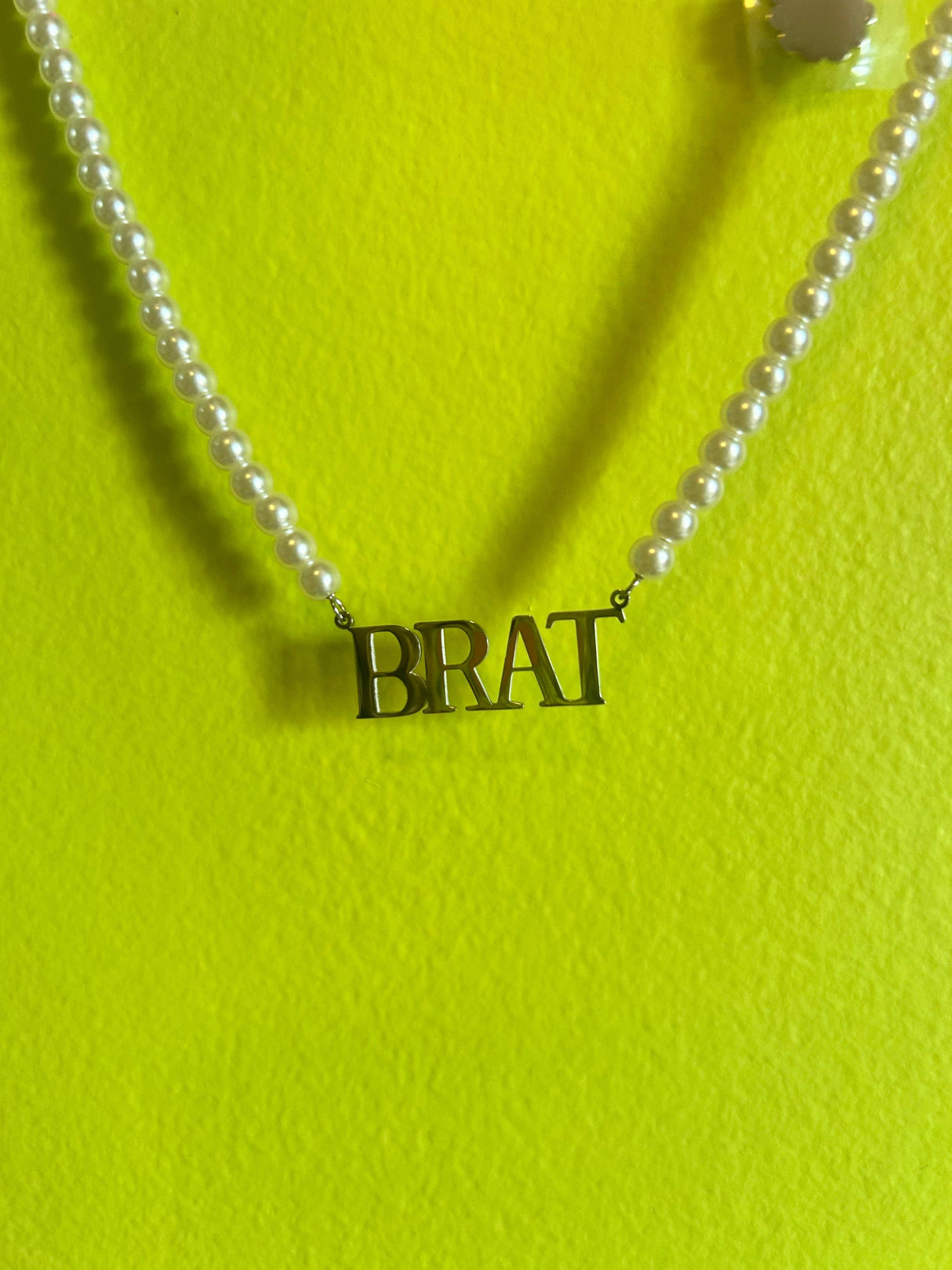 Brat Pearl Necklace