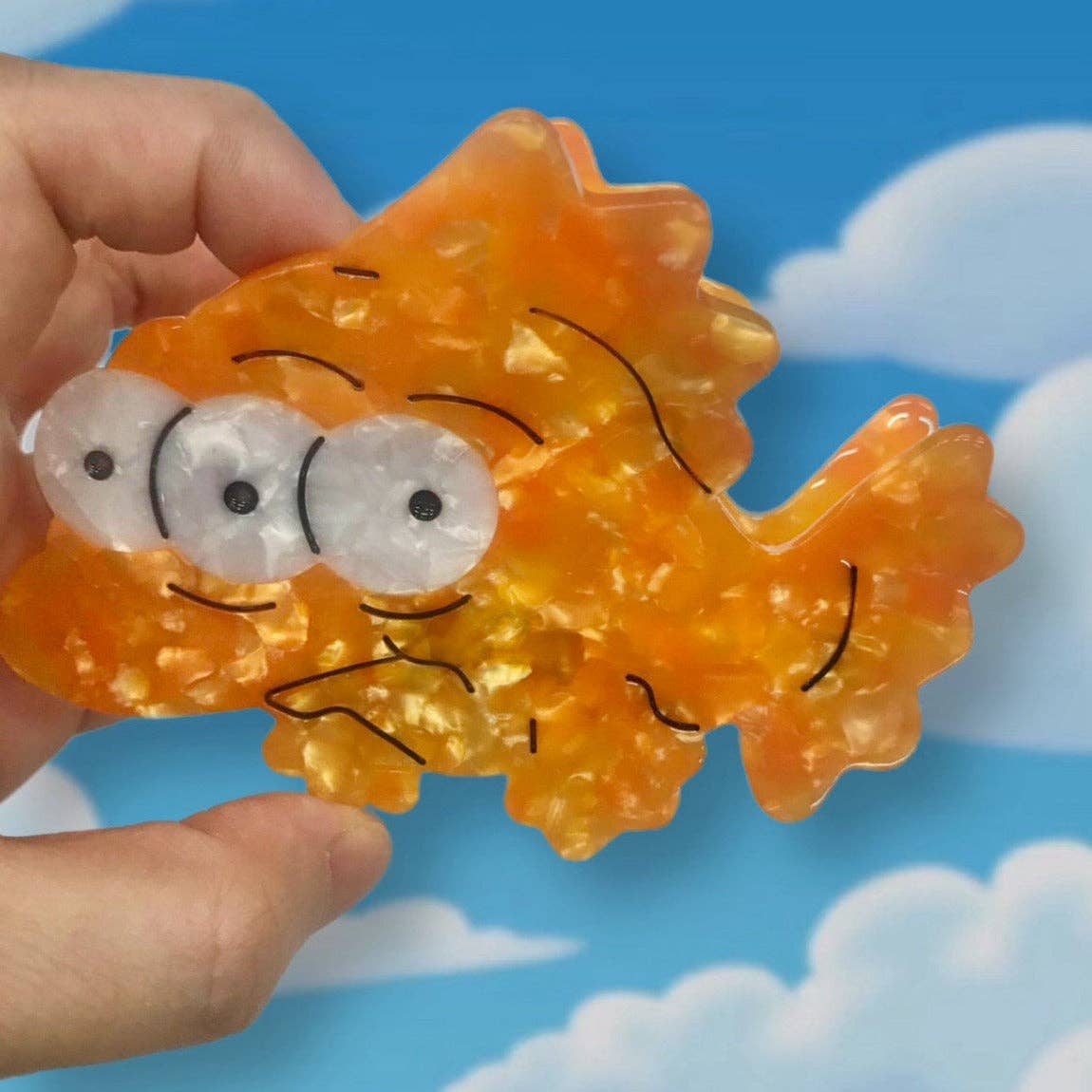 Simpsons Blinky Claw Clip