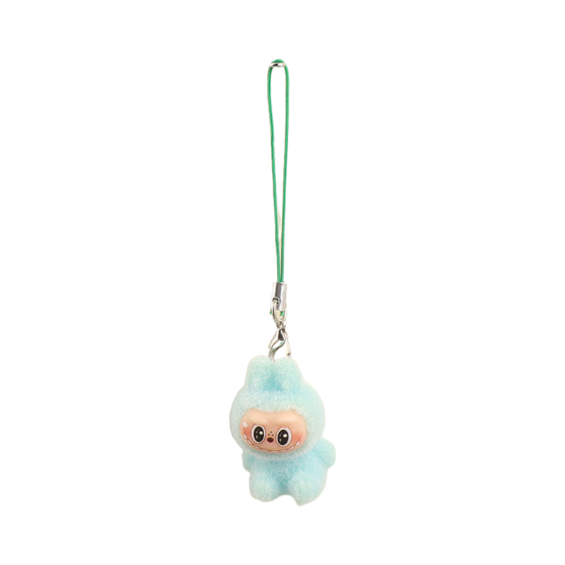Lafufu Flocked Keychain Bag Charm