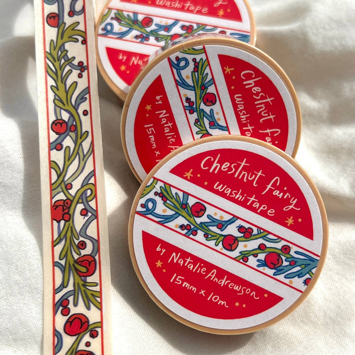 Chestnut Fairy Collector Washi Tape