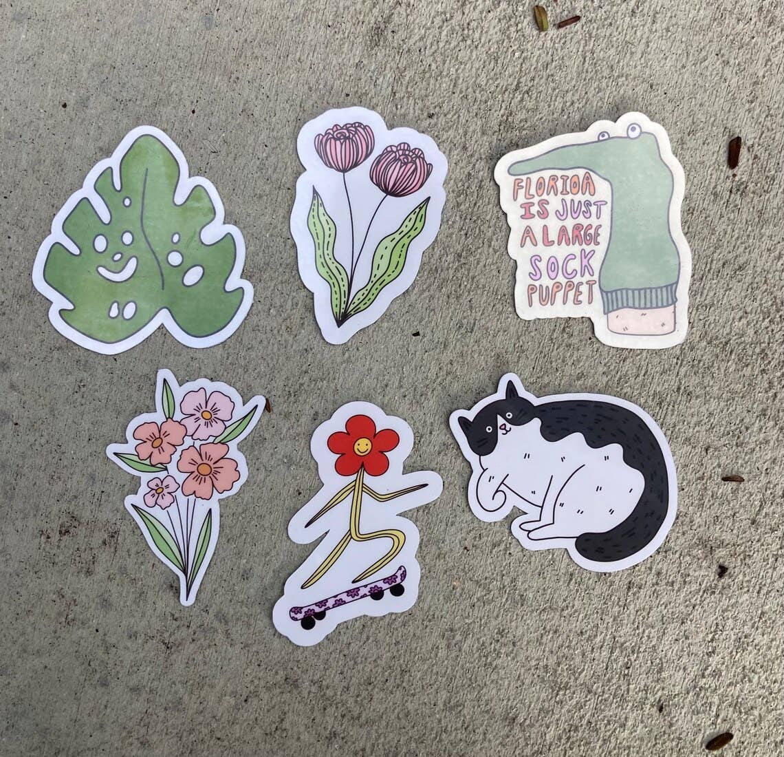 Florida is a Sock Puppet Sticker