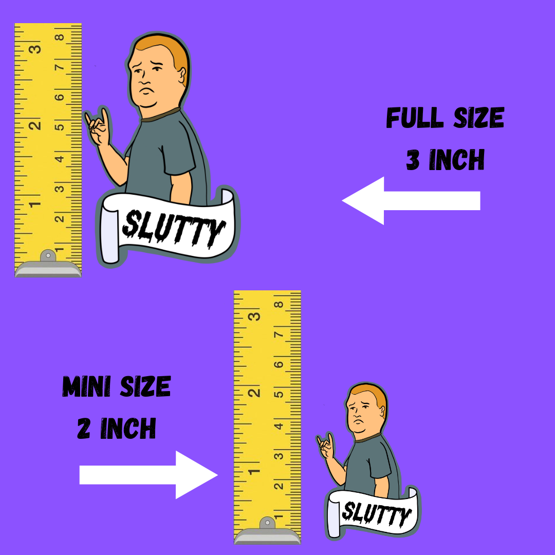 Slutty Bobby Sticker