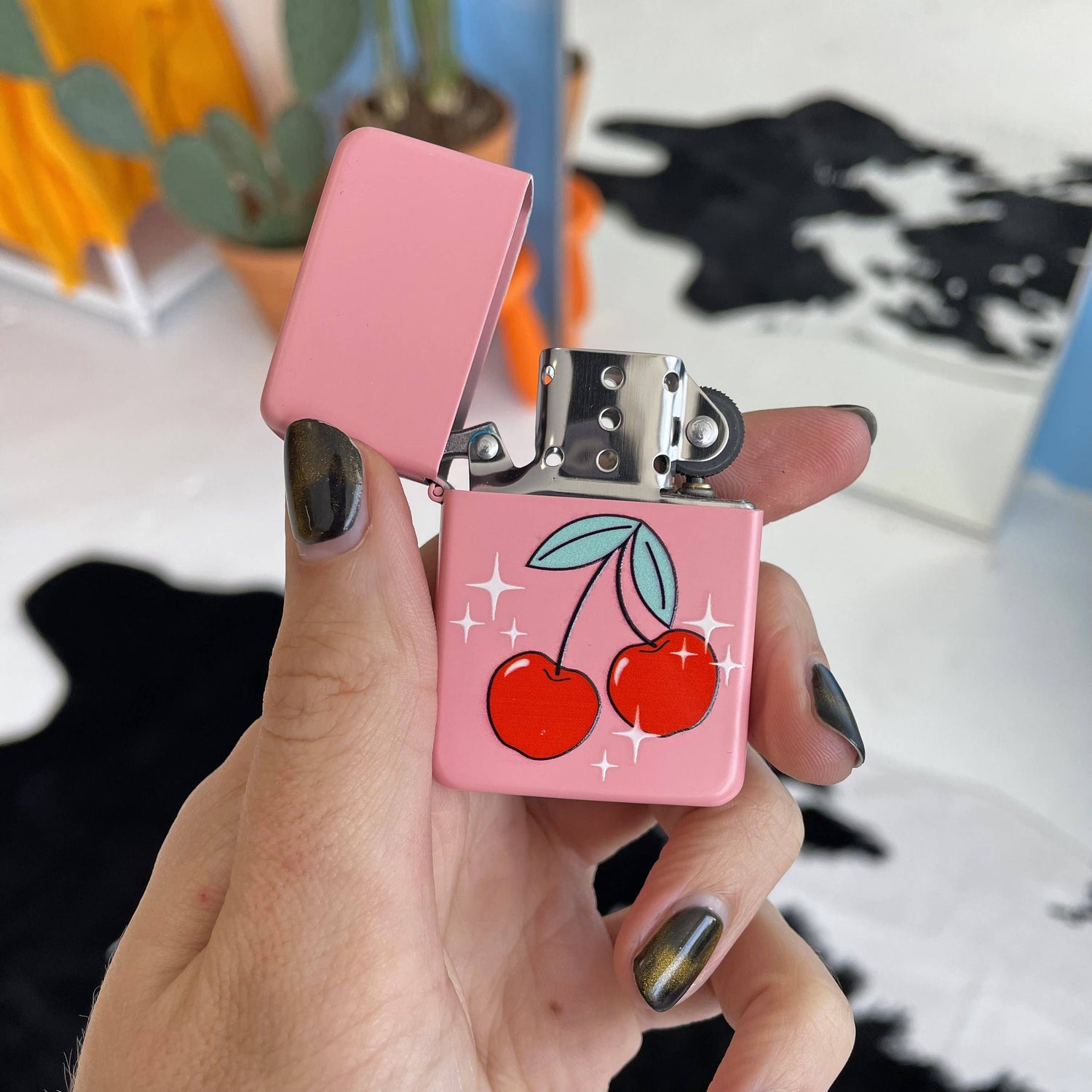 Cherry Refillable Lighter