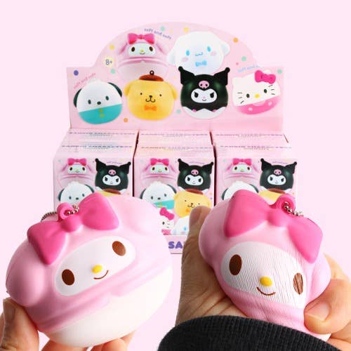 Sanrio Soft Squishy Keychain Blind Box