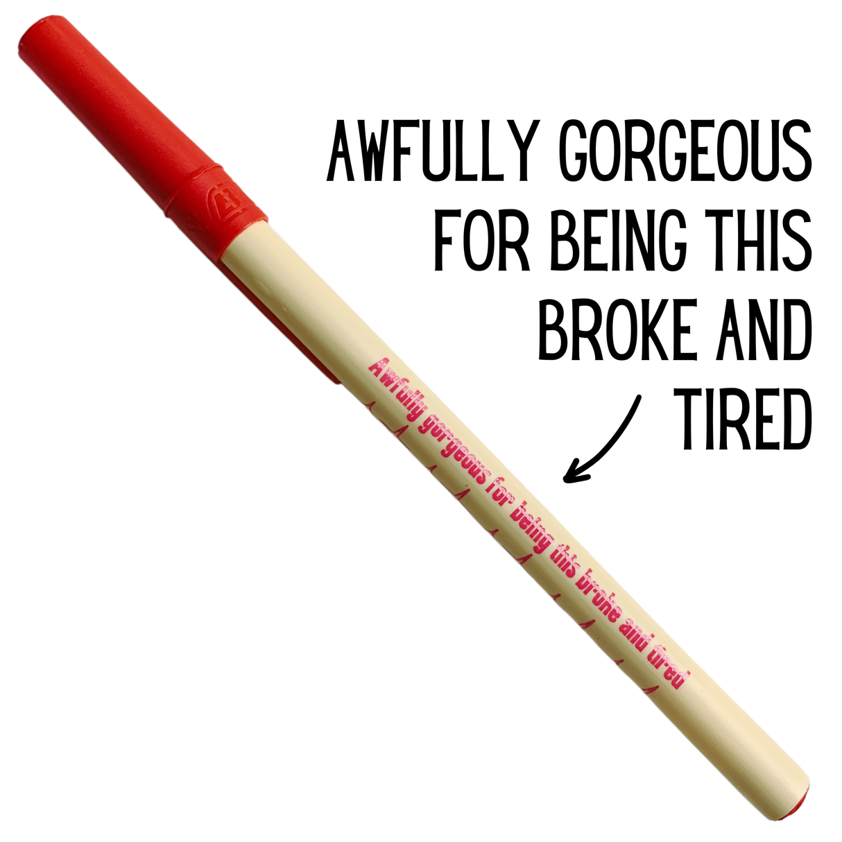 Awfully Gorgeous For Being This Broke & Tired Ballpoint Pen