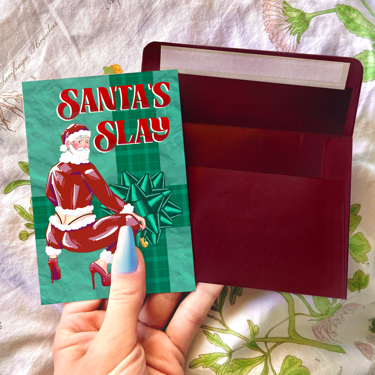 Santa's Slay Holiday Sticker