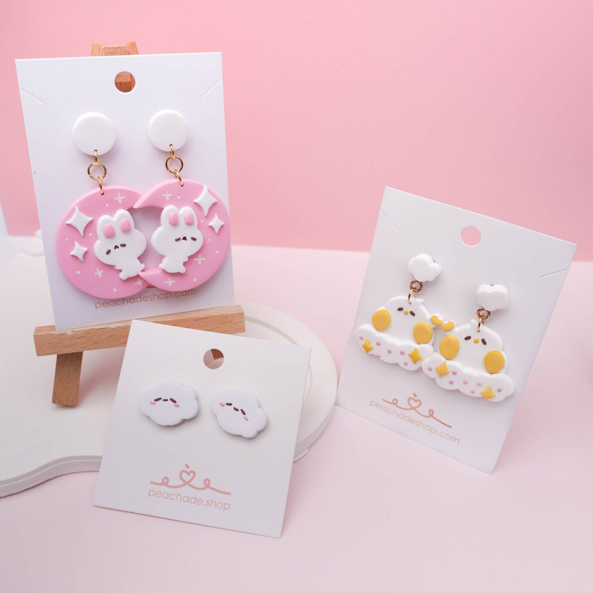 Floating Birdie Earrings