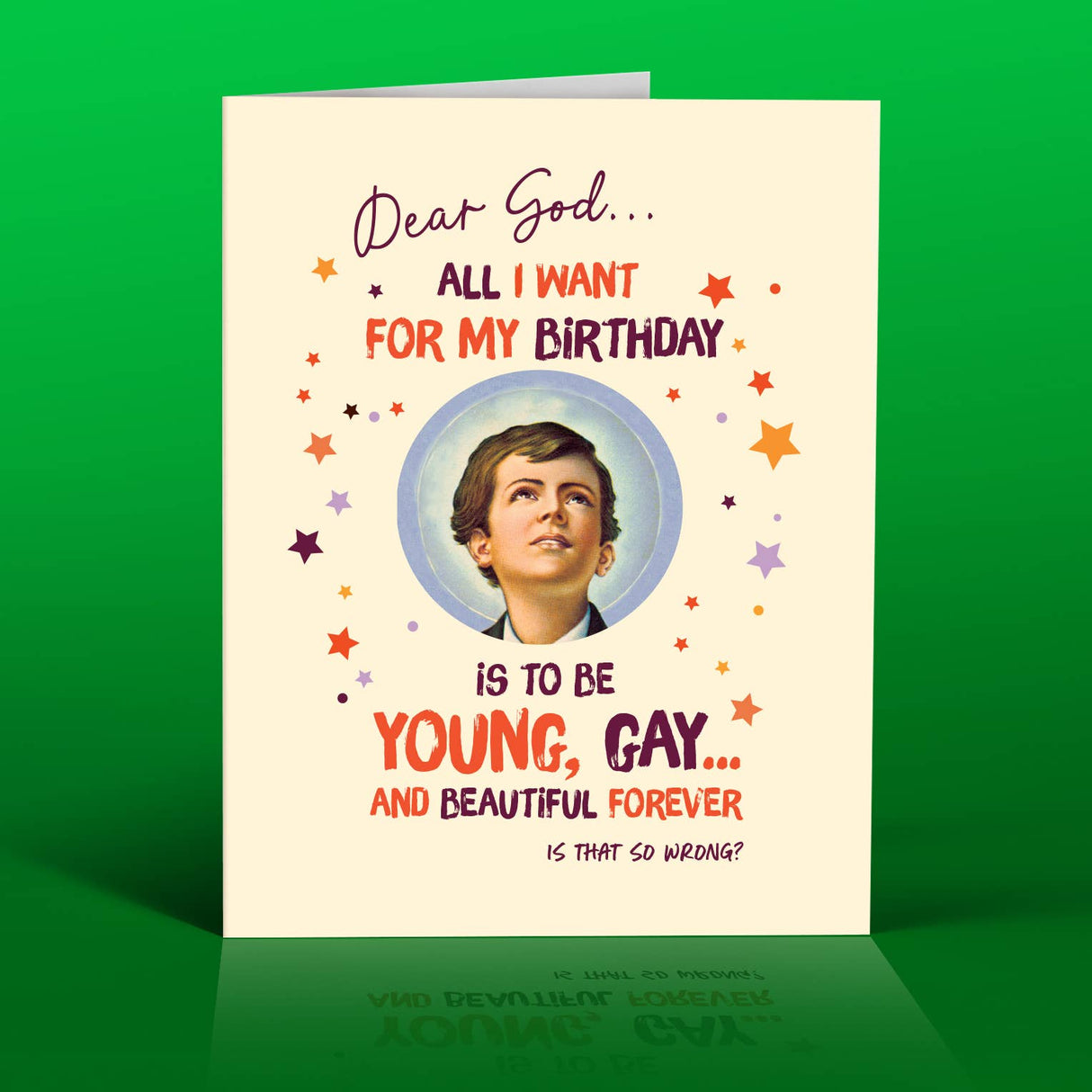 Gay Forever Birthday Card