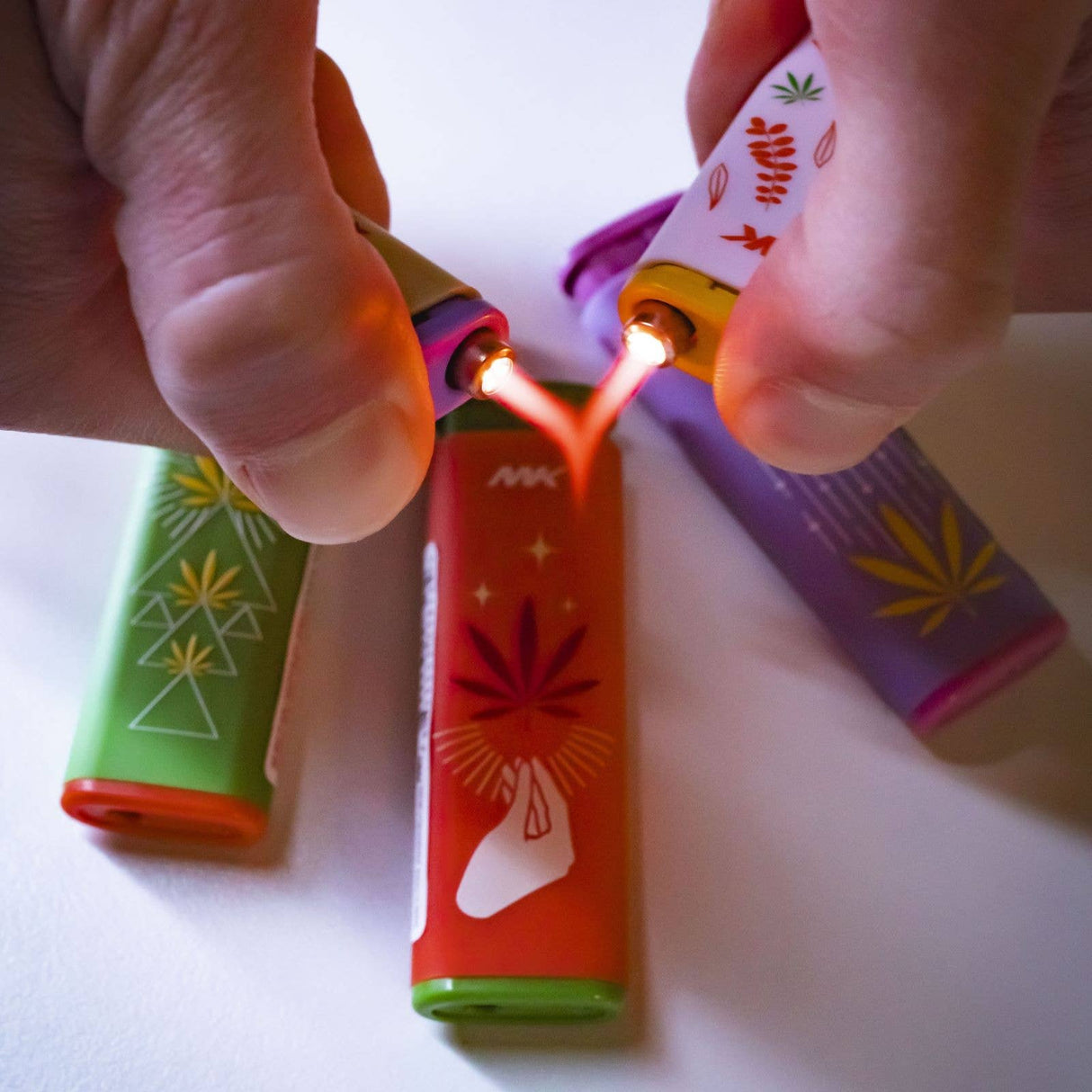 MK Lighter Jet Series, Windproof Flame, Pocket Lighters