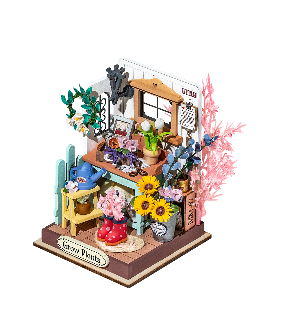 Rolife DIY Kit Mini 3D House Dreaming Terrace Garden DS030