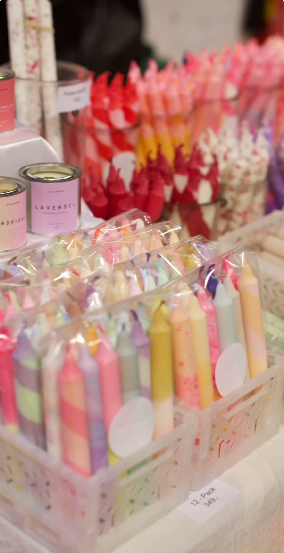 Handmade Tapered Candles