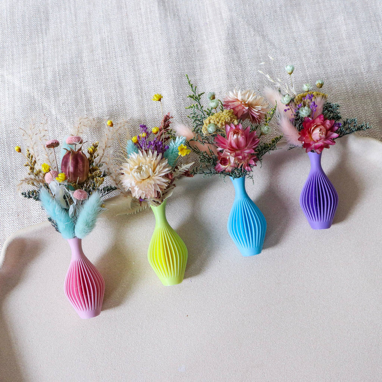 Pastel Bitty Bloom Magnets