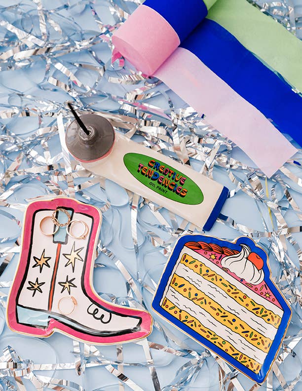 Trinket Tray, Lucky Lady